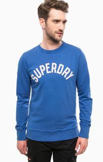 Свитшот с принтом в технике кракелюр Superdry