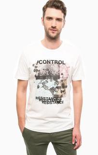 Хлопковая футболка с короткими рукавами Jack & Jones