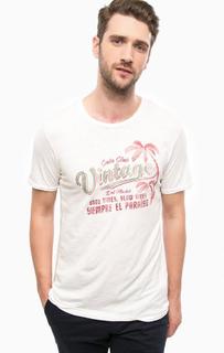 Хлопковая футболка с короткими рукавами Jack & Jones