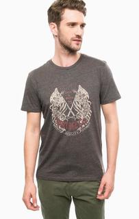 Хлопковая футболка с короткими рукавами Jack & Jones