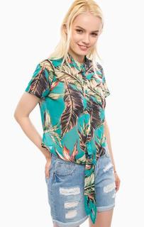 Трикотажная блуза с завязками Vero Moda