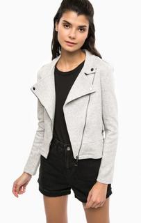 Серая куртка на молнии Only