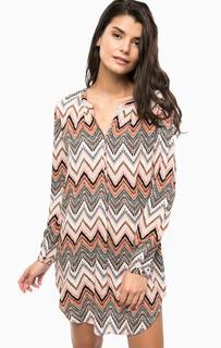 Туника из вискозы свободного кроя Only