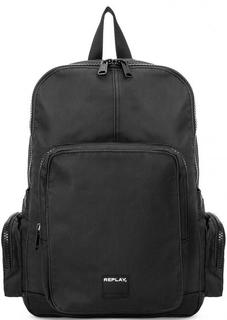 Черный рюкзак с отделением для ноутбука Replay