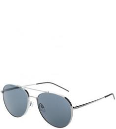 Очки-авиаторы в металлической оправе Emporio Armani