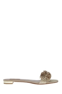 Замшевые сандалии Wild Thing Aquazzura