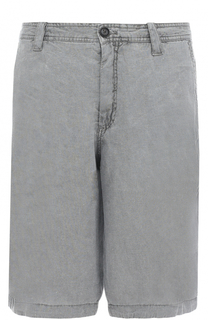 Льняные бермуды с карманами Armani Jeans