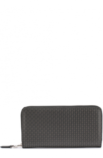 Текстильное портмоне на молнии с отделениями для кредитных карт и монет Alexander McQueen