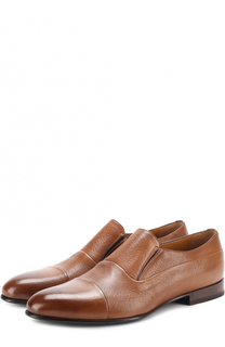 Классические кожаные лоферы с острым мысом Barrett