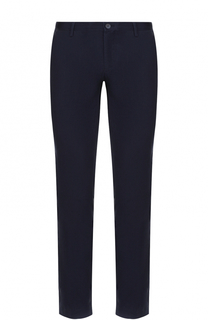 Хлопковые брюки прямого кроя BOSS