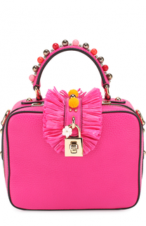 Сумка Dolce Soft с декором Dolce &amp; Gabbana