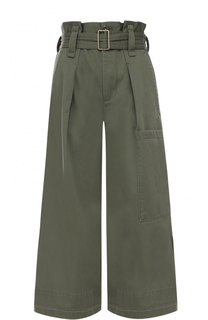 Укороченные брюки с завышенной талией и поясом Marc Jacobs