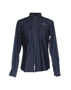 Джинсовая рубашка Aeronautica Militare