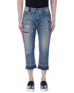 Джинсовые брюки-капри Marcelo Burlon