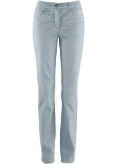 Брюки-суперстретч (серебристо-серый) Bonprix