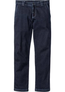 Джинсы-слаксы Regular Fit, cредний рост (N) (темно-синий) Bonprix