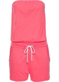 Полукомбинезон бандо (ярко-розовый) Bonprix