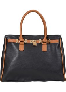Дамская сумка Бизнес (черный/коричневый) Bonprix