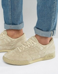Замшевые кроссовки Fila Original Fitness Premium - Stone