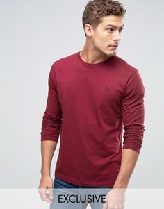 Лонгслив эксклюзивно для Jack Wills - Красный