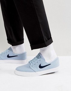 Серые парусиновые кроссовки Nike SB Zoom Stefan Janoski615957-440 - Серый