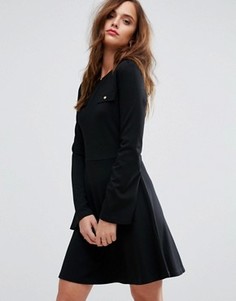 Платье с карманами Supertrash - Черный