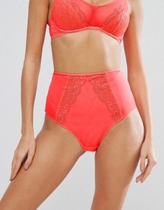 Трусы с высокой талией Boux Avenue Aisha - Розовый