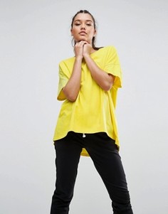 Oversize-футболка ASOS - Желтый