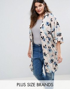 Кимоно с цветочным принтом Junarose - Мульти