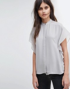 Прозрачная рубашка AllSaints Mila - Серый