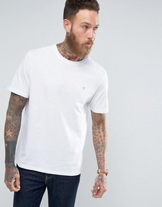 Футболка с круглым вырезом Farah Denny - Белый