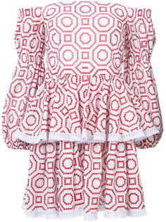 ruffled mini dress Alexis