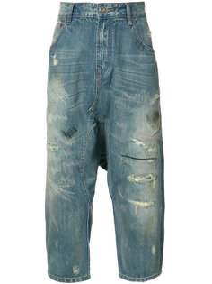 укороченные джинсы Mostly Heard Rarely Seen