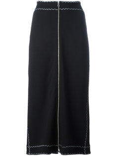 zipped front midi skirt McQ Alexander McQueen