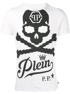 футболка с принтом черепа  Philipp Plein