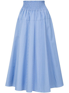 расклешенная юбка в полоску Le Ciel Bleu
