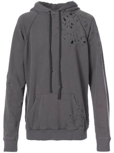 Destroyed Hero hoodie Greg Lauren