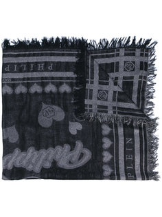 printed scarf Philipp Plein
