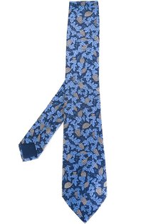 grape patterned tie Hermès Vintage