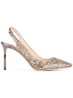 туфли с блестками Erin Jimmy Choo