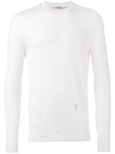 distressed jumper Alexander McQueen
