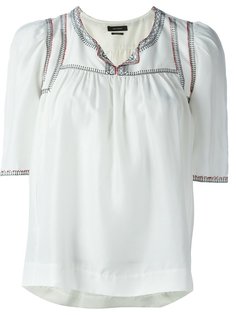 топ Livia с вышивкой Isabel Marant