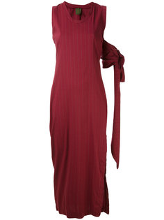 long pinstripe dress  Romeo Gigli Vintage