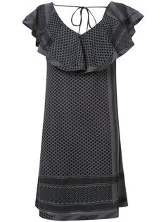 V-back ruffled dress Cecilie Copenhagen