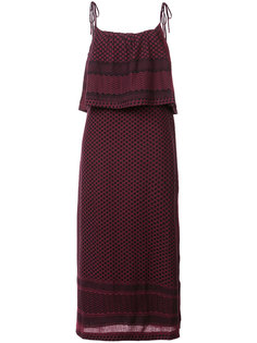 ruffle midi dress Cecilie Copenhagen