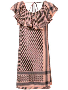 V-back ruffled dress Cecilie Copenhagen