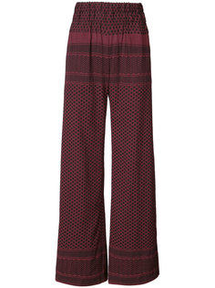 high-waisted palazzo pants Cecilie Copenhagen