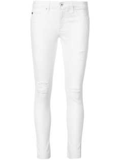 distressed skinny jeans  Ag Jeans