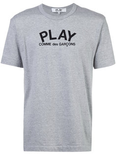 футболка с принтом в виде логотипа Comme Des Garçons Play