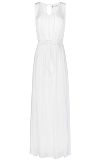 Белое длинное платье Compagnia Italiana